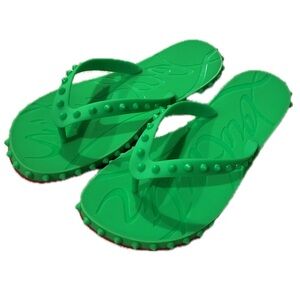 Christian Louboutin rubber slides